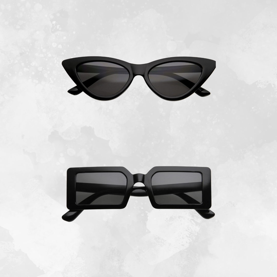 Duo Retro (Cat Eye + Triangle)