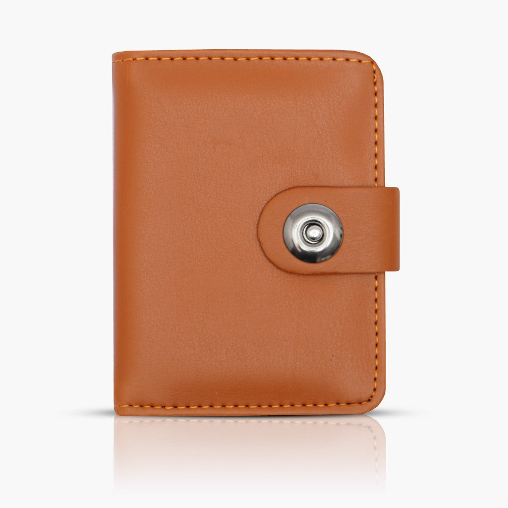 Minimool Button Closure Wallet
