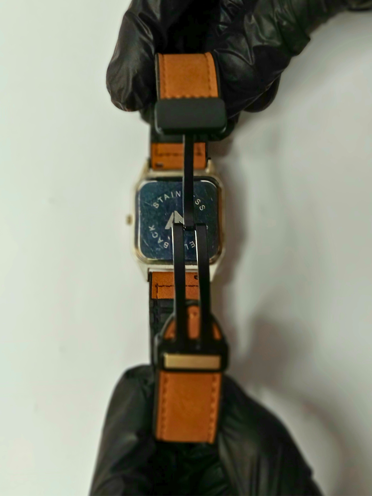 Santos Rubber Strap Watch