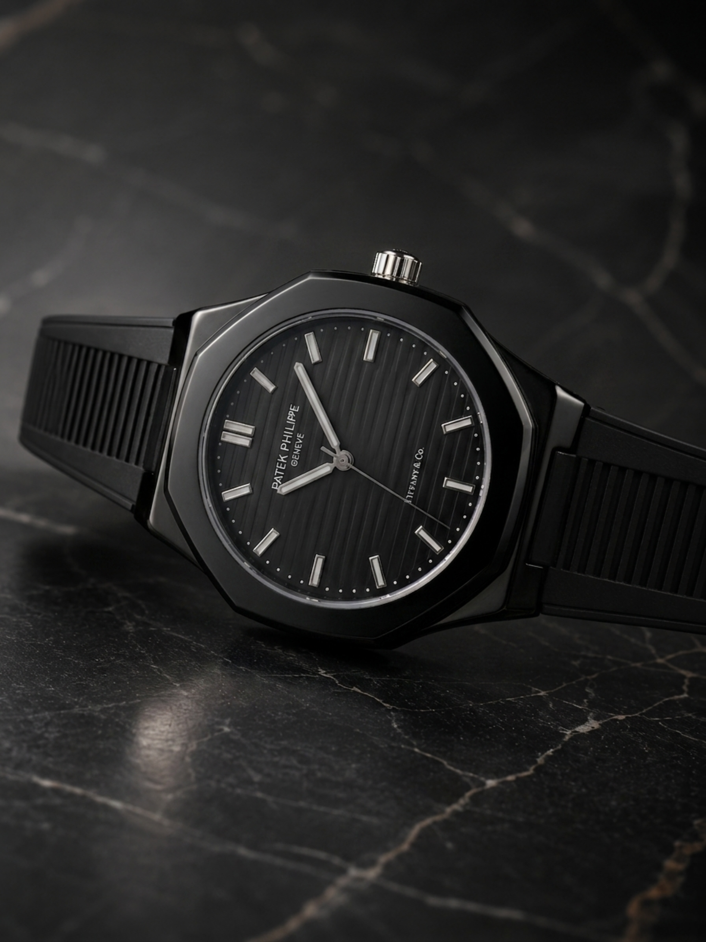 Patek Philippe Hexa Dial Rubber Strap