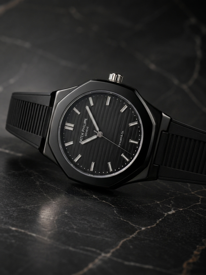 Patek Philippe Hexa Dial Rubber Strap