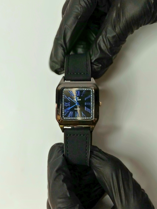 Santos Rubber Strap Watch