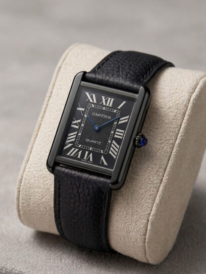 Cartier Tank OLD MONEY in Leather Strap