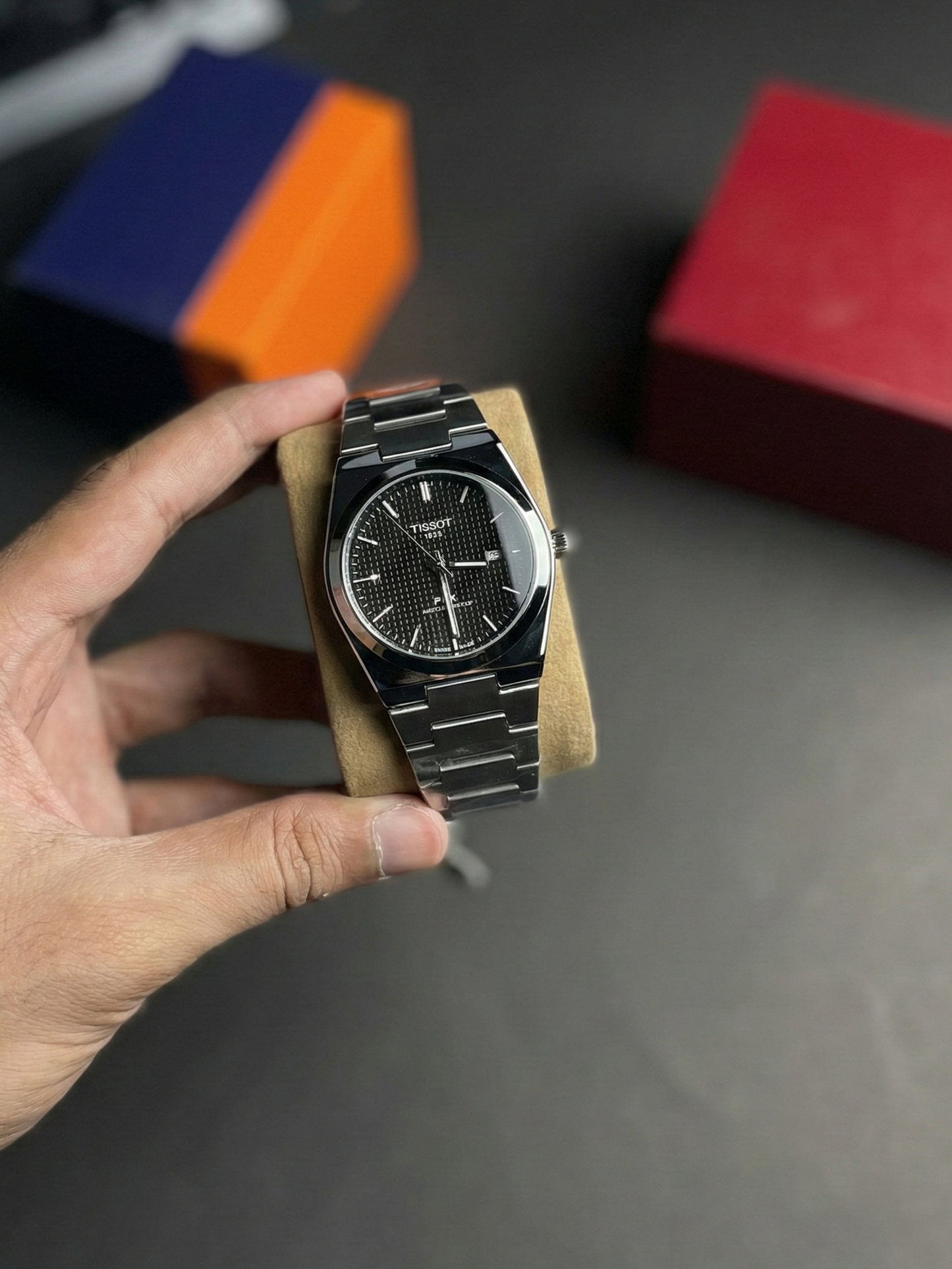 Tissot prx stainless steel with date. Premium Quality luxury watch