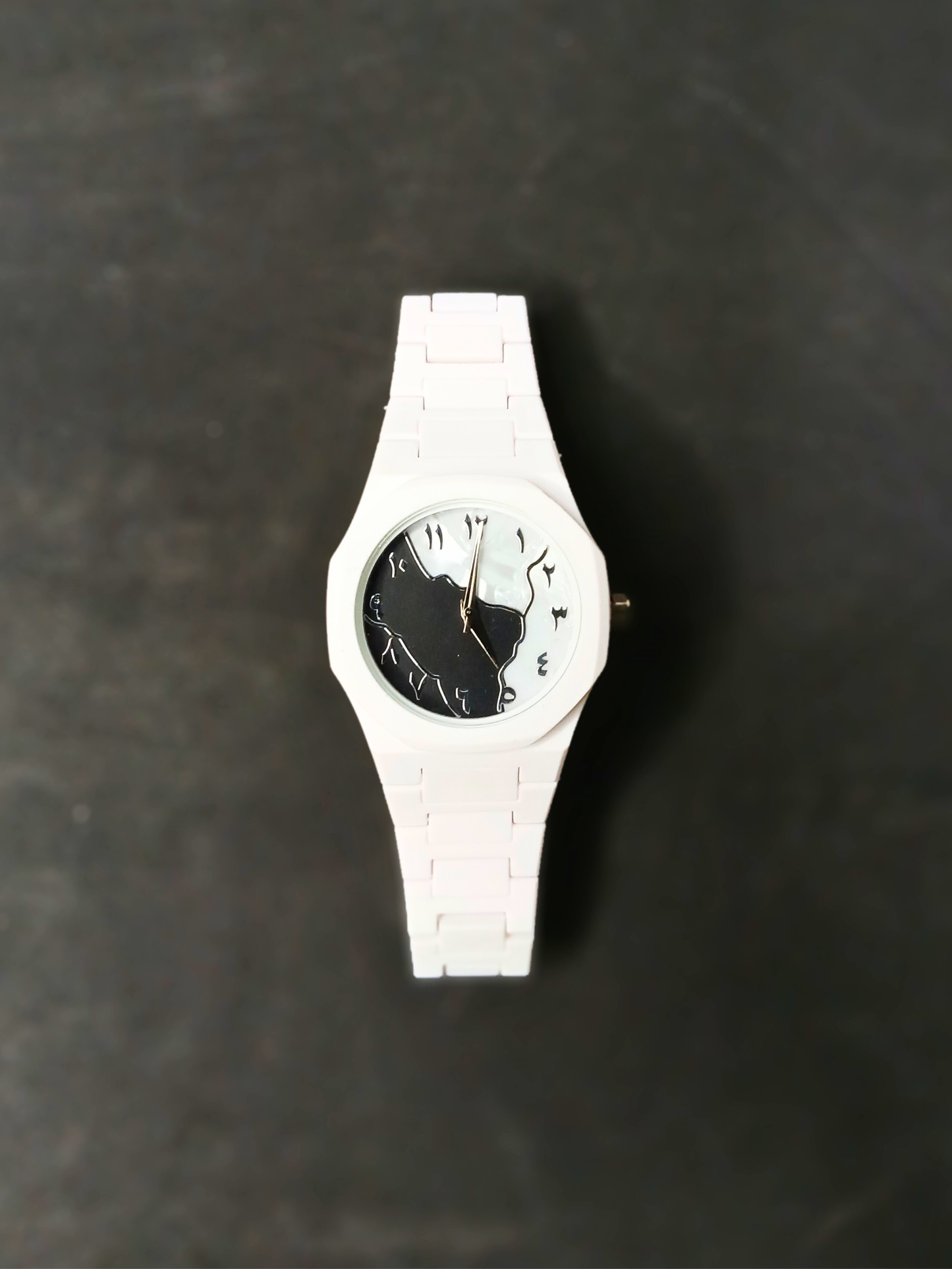 Marble Textured Arabic Aura Watch Limited Edition (Fiber 44gm)