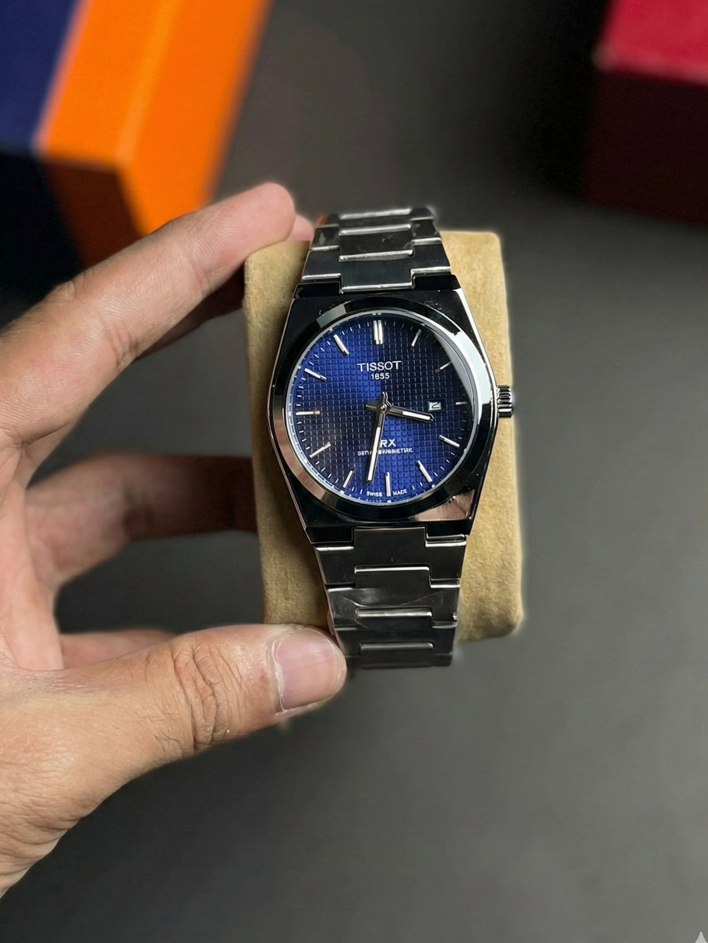 Tissot prx stainless steel with date. Premium Quality luxury watch