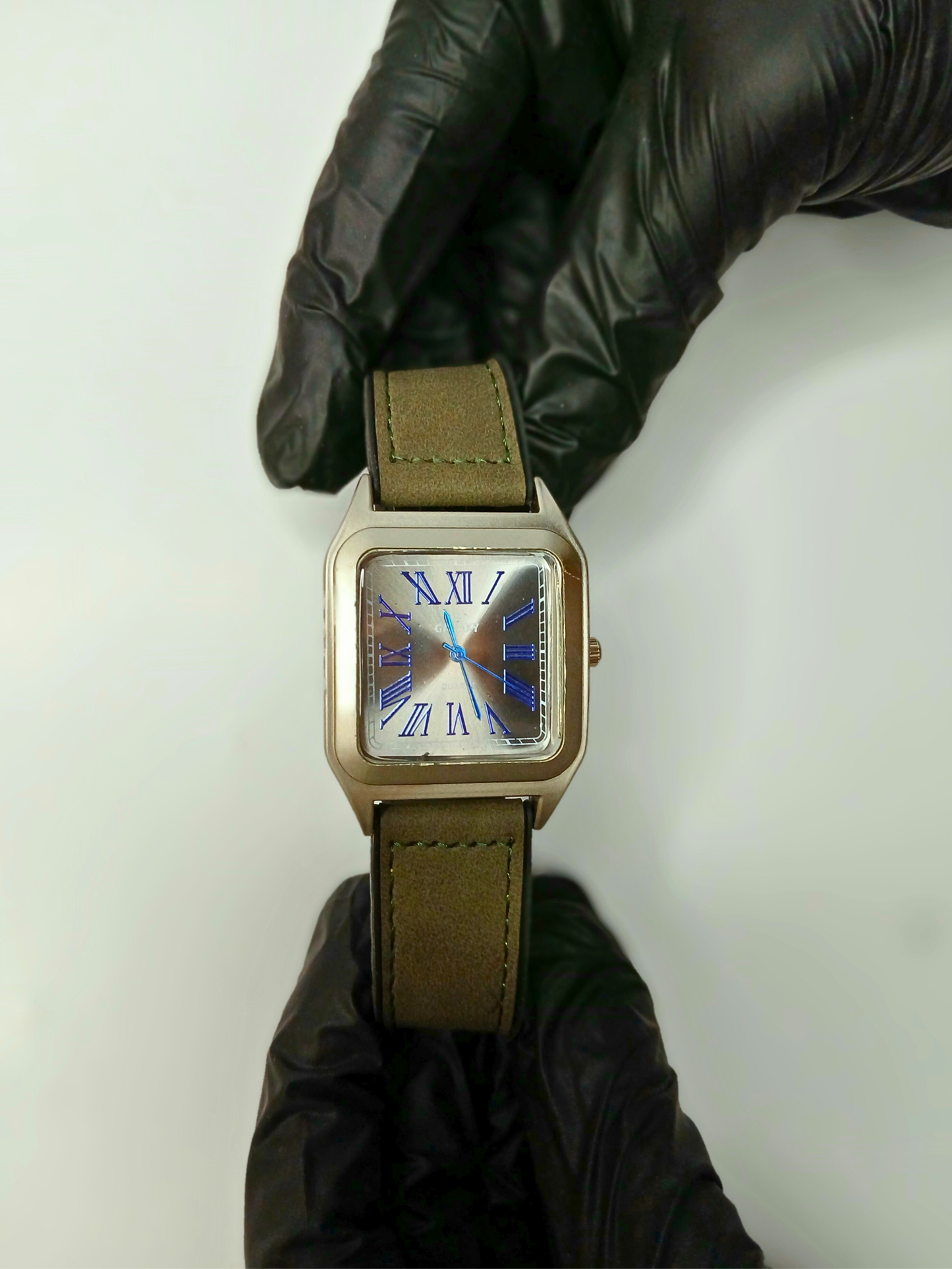 Santos Rubber Strap Watch