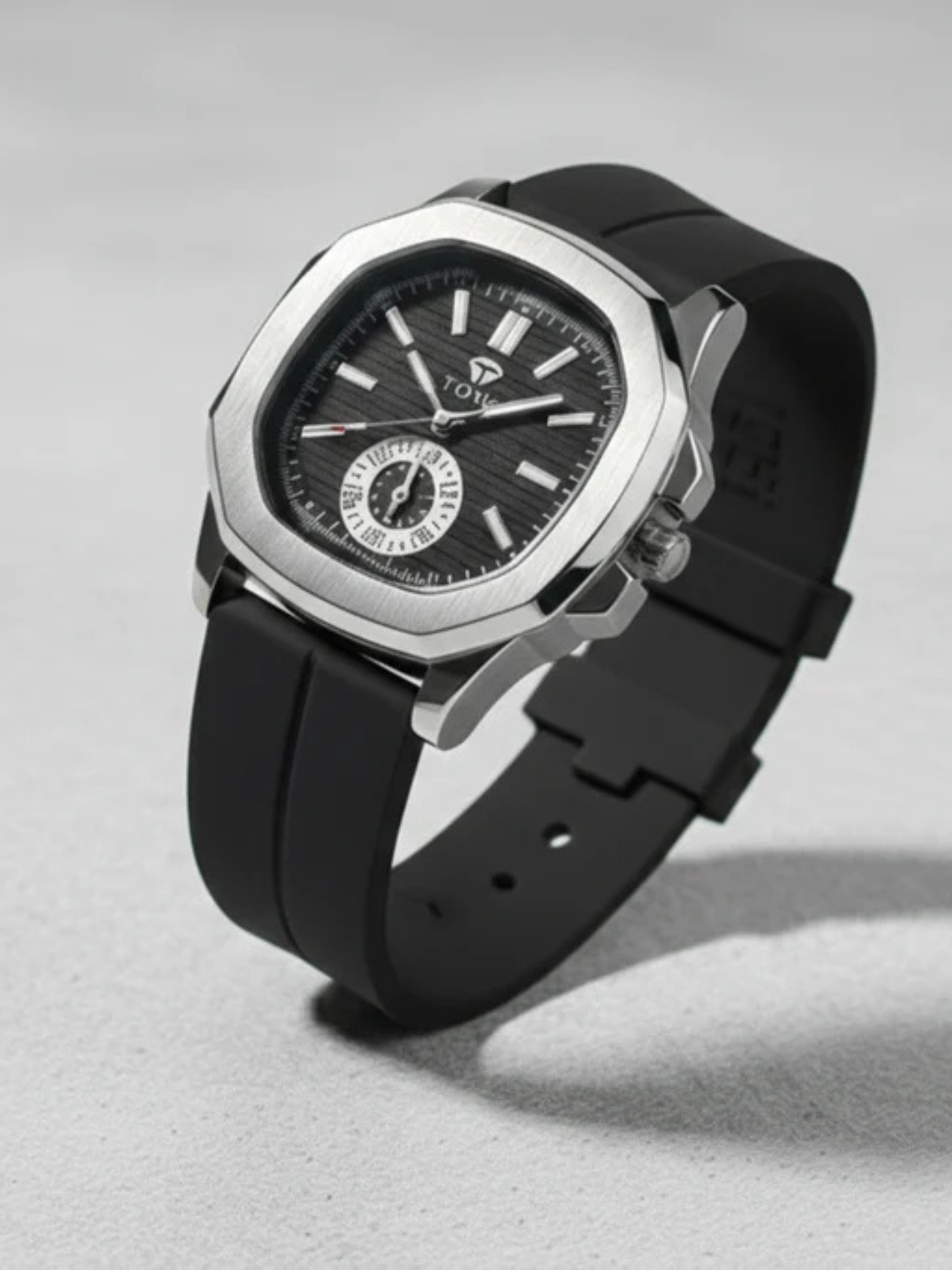 PATEK PHILLIPE Rubber Silicone Strap with Magnet Lock