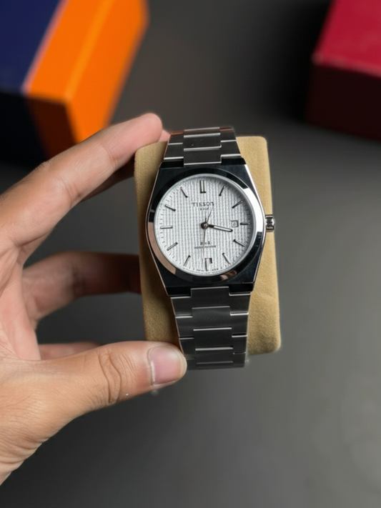 Tissot prx stainless steel with date. Premium Quality luxury watch