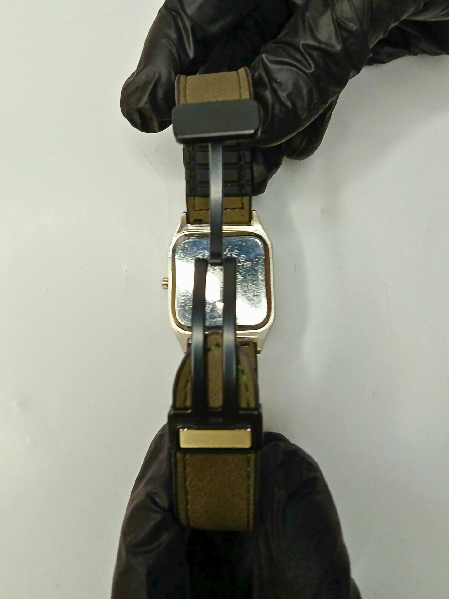 Santos Rubber Strap Watch
