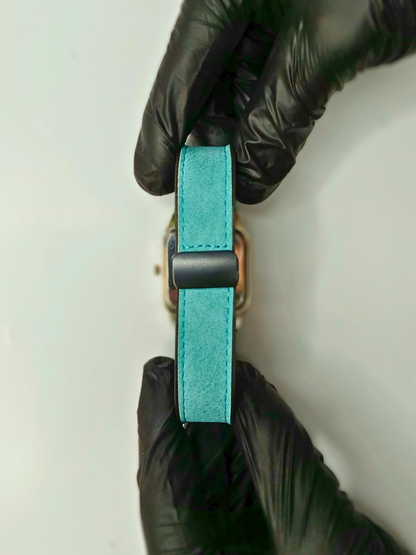 Santos Rubber Strap Watch