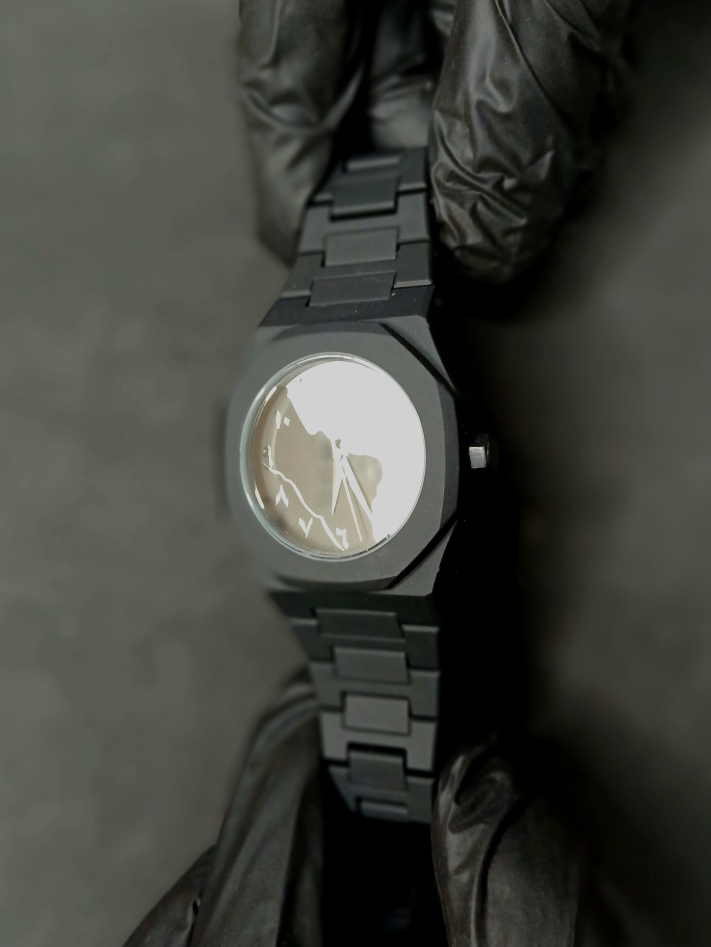 Marble Textured Arabic Aura Watch Limited Edition (Fiber 44gm)
