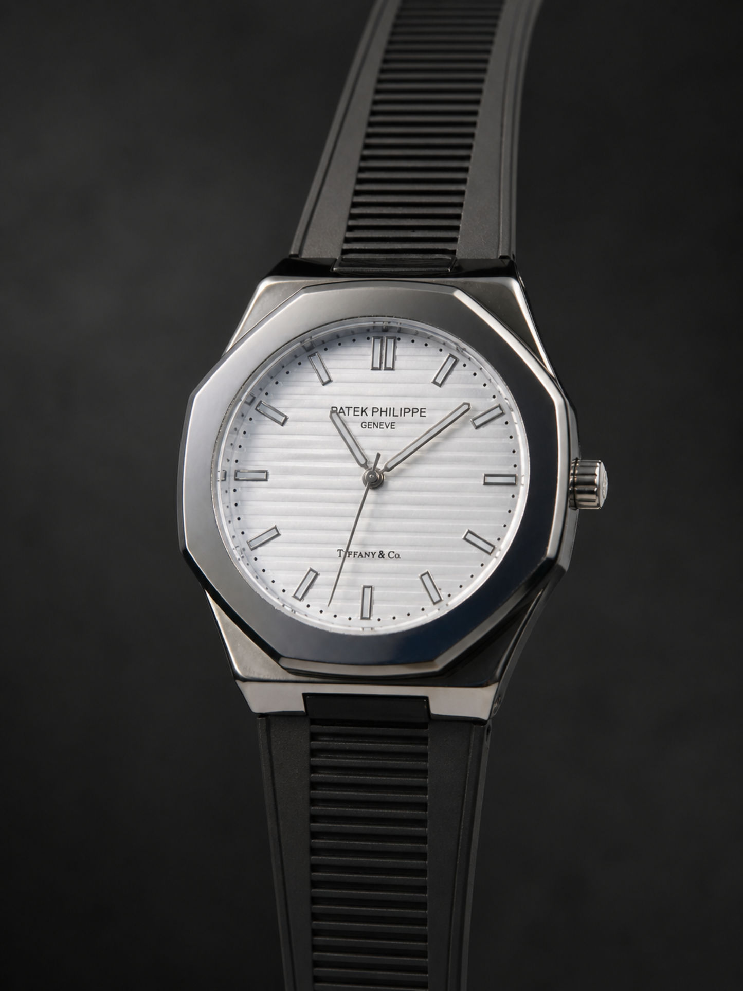 Patek Philippe Hexa Dial Rubber Strap