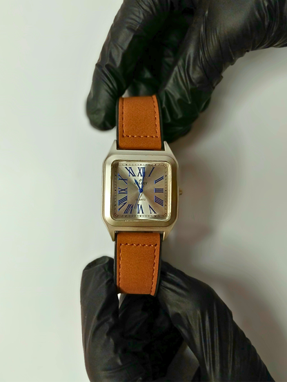 Santos Rubber Strap Watch
