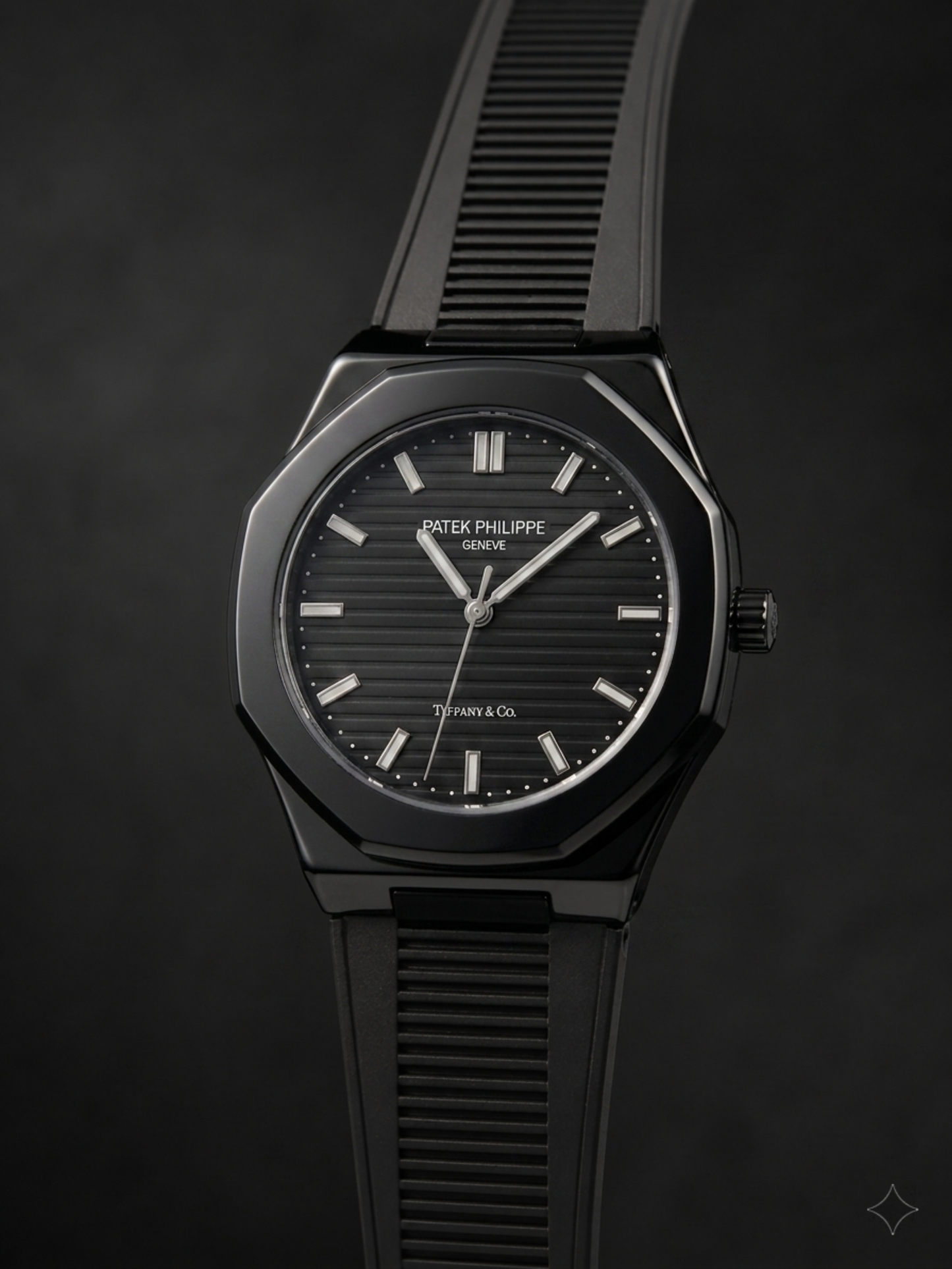 Patek Philippe Hexa Dial Rubber Strap