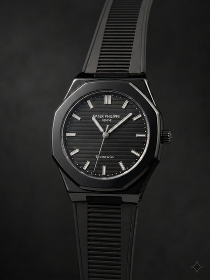 Patek Philippe Hexa Dial Rubber Strap