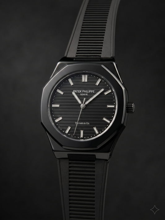 Patek Philippe Hexa Dial Rubber Strap