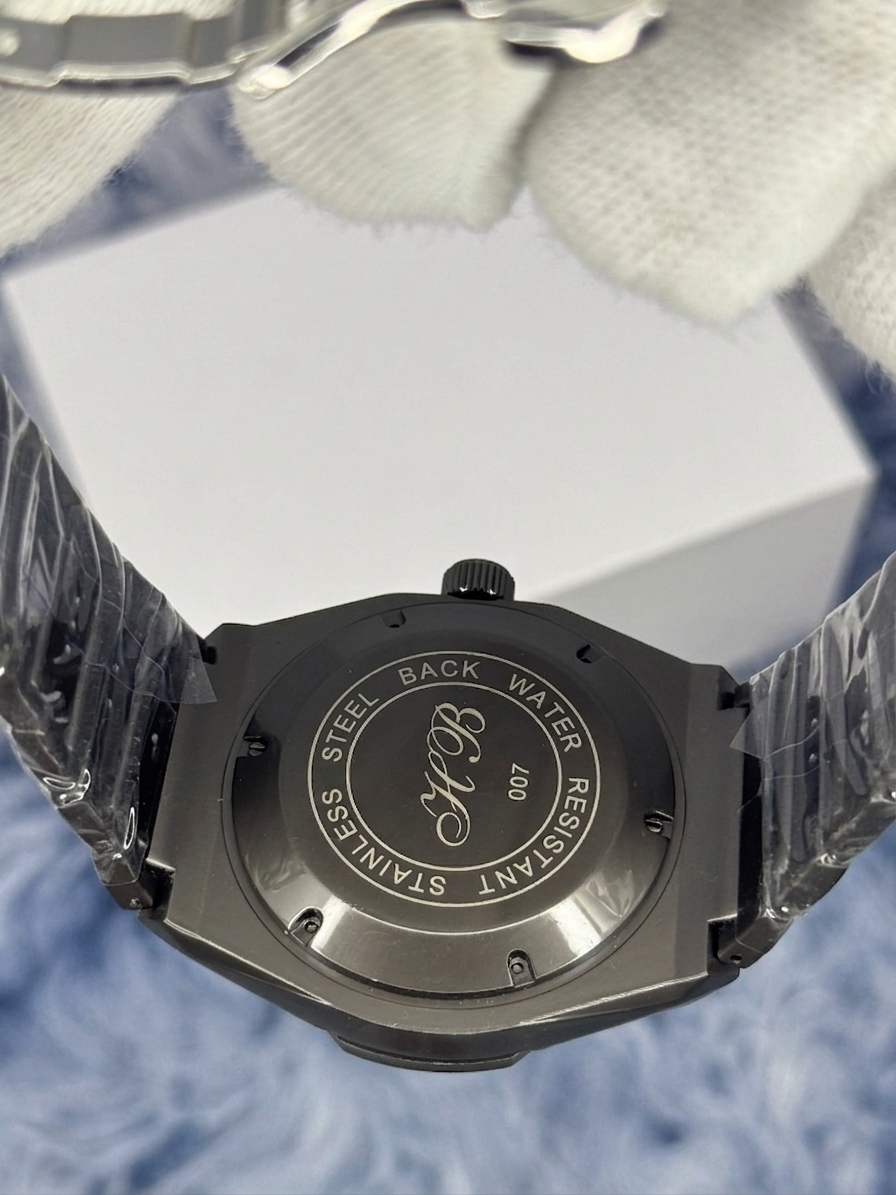 Hublot diamond cut black dial Watch