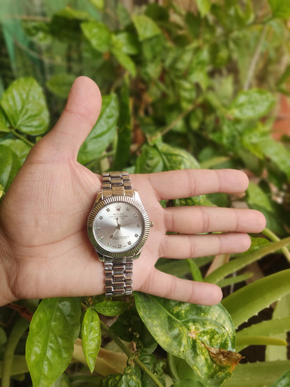 Rolex Stainless Steel Couple Watch