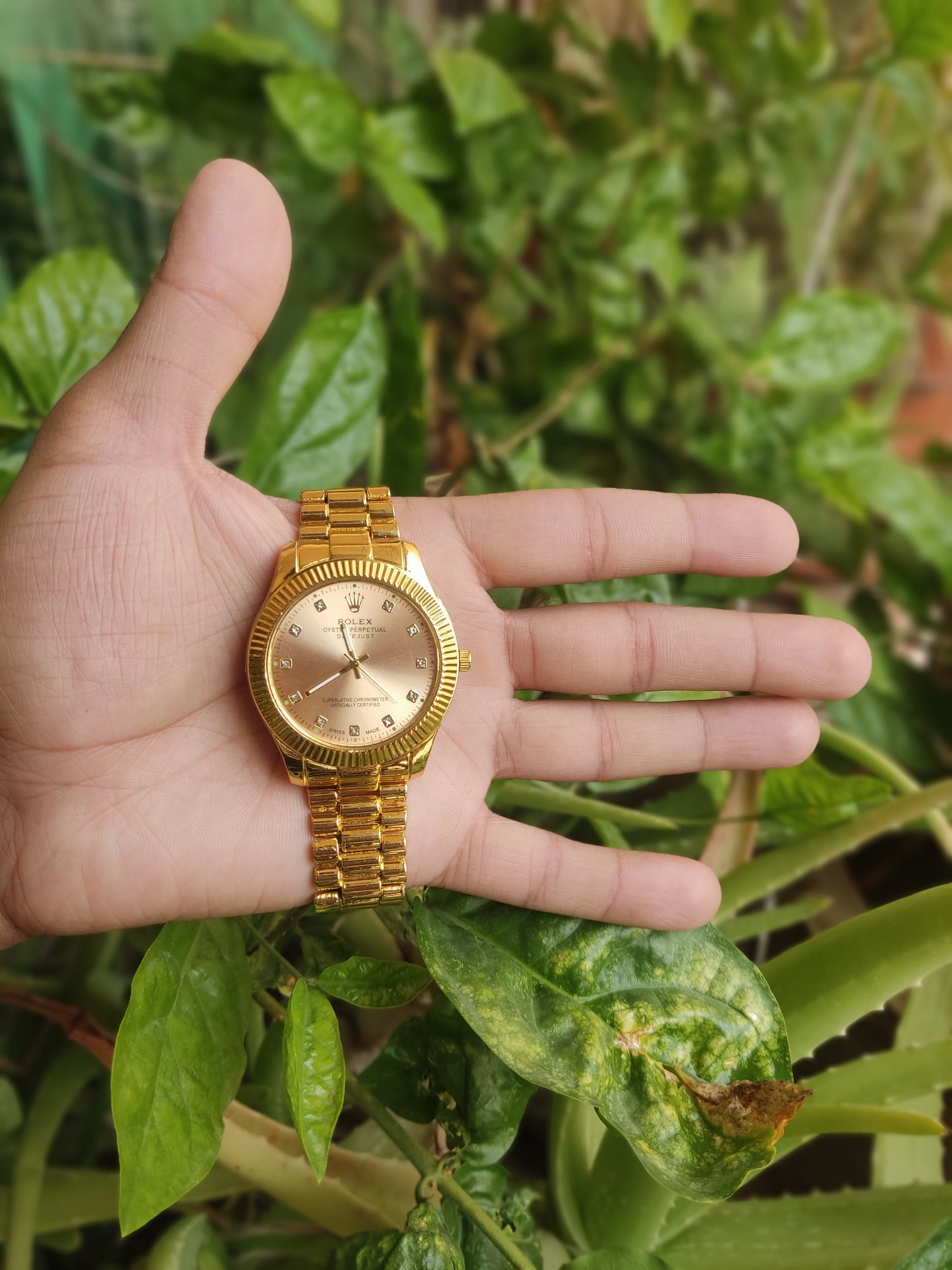 Rolex Stainless Steel Couple Watch