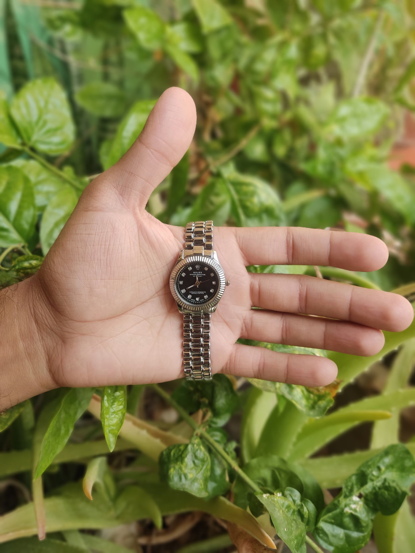 Rolex Stainless Steel Couple Watch