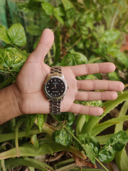 Rolex Stainless Steel Couple Watch